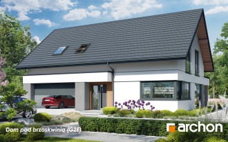 Doskonałe połączenie komfortu z nowoczesnością!  Zobacz ten projekt domu z kolekcji ARCHON+