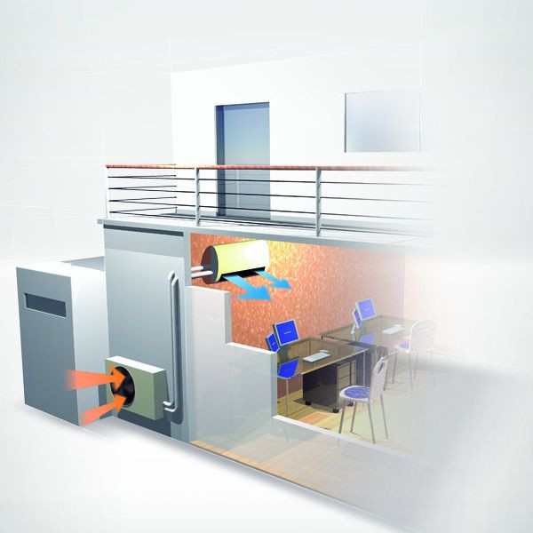 Preizolowane rury Turbo Split w instalacji klimatyzującej