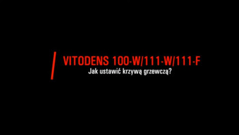 Viessmann dla Ciebie: Jak ustawić krzywą grzewczą? [Vitodens 100-W / 111-W / 111-F]