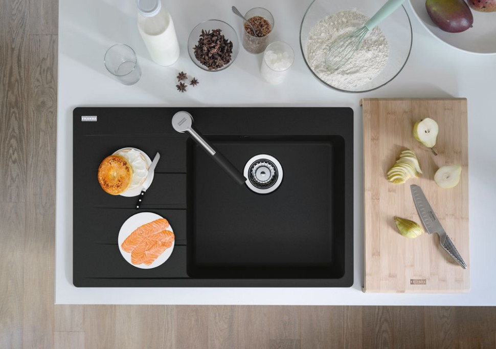 Zlewozmywak Centro wykonany z Fragranitu+