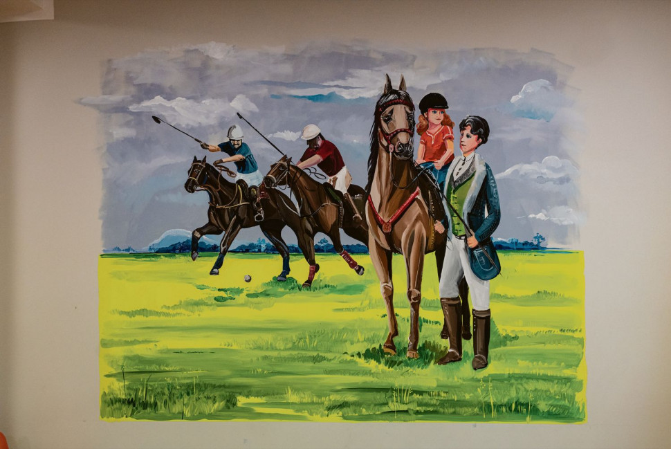 Ilustracje Joanny Jeleniewskiej na oddziale psychiatrii dziecięcej w Łańcucie