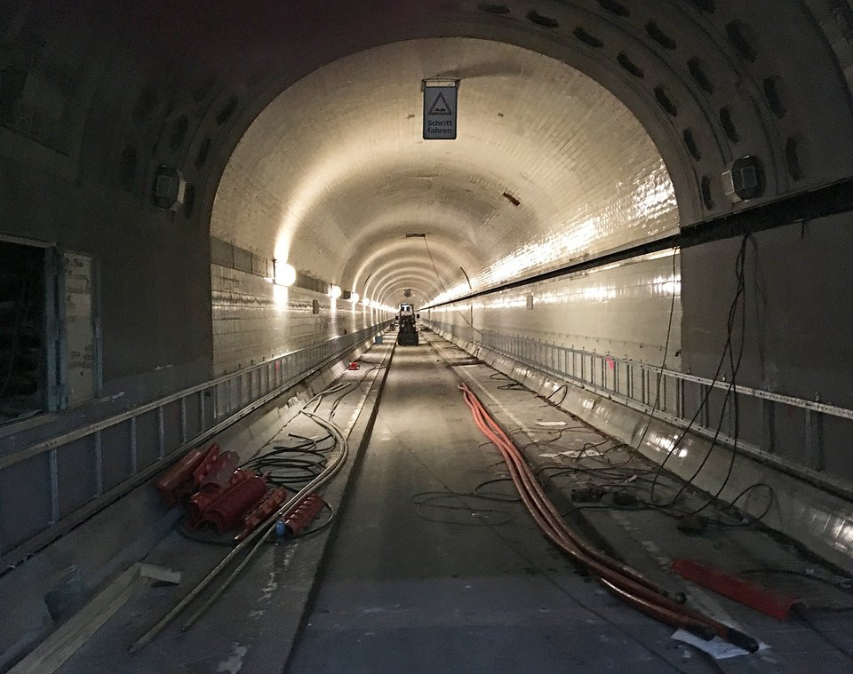 Remont zachodniego tunelu St. Pauli Elbtunnel