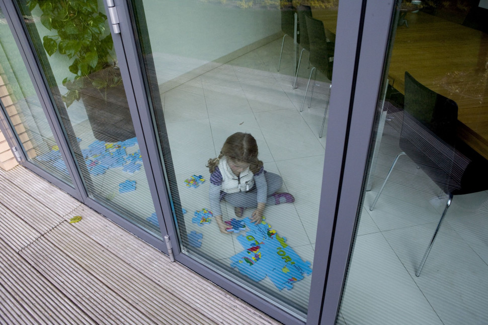 Drzwi balkonowe z przeszkleniem Pilkington Optiwhite™. fot. Pilkington IGP