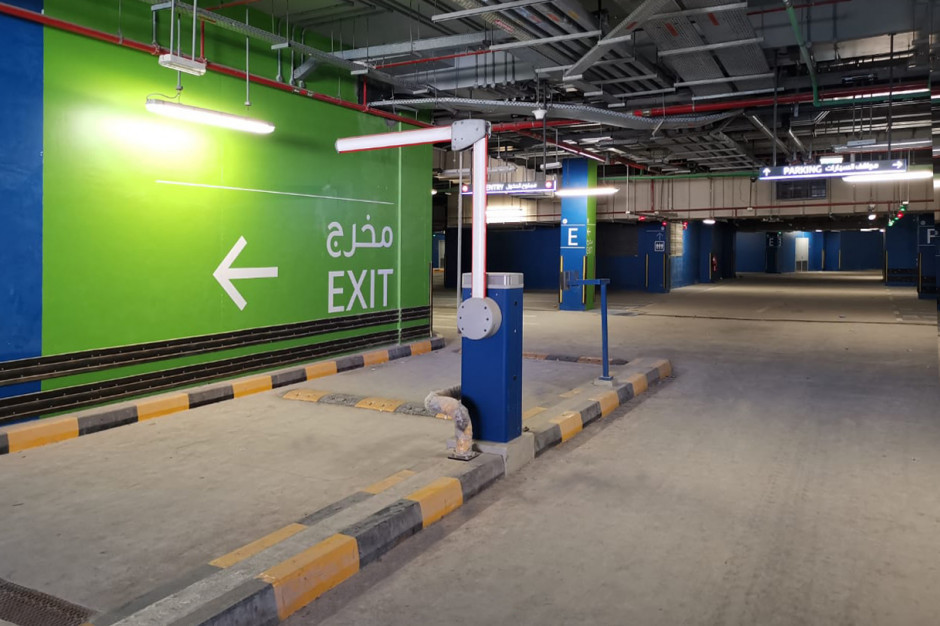 Elektryczne szlabany M3BAR w Bluewaters Island