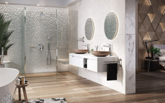 Modne i praktyczne zestawy natryskowe podtynkowe