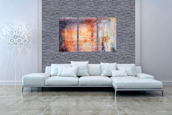 Kamień dekoracyjny na fragmencie ściany