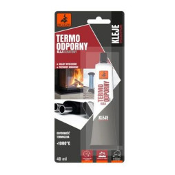 Klej silikatowy termoodporny 40 ml Dragon