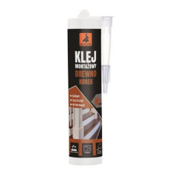 Klej montażowy do drewna i korka 280 ml Dragon
