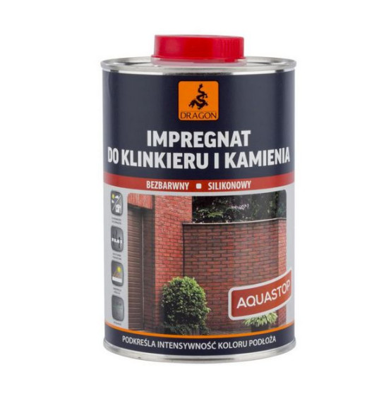 Impregnat do klinkieru i kamienia Aquastop 1 litr Dragon