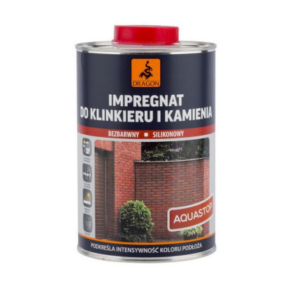 Impregnat do klinkieru i kamienia Aquastop 1 litr Dragon