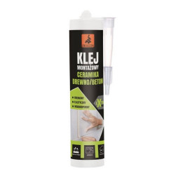 Klej montażowy do ceramiki, drewna, betonu 280 ml Dragon