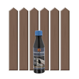 Rozpuszczalnikowa bejca do drewna RUSTYKALNA 0.2 Palisander ciemny DRAGON