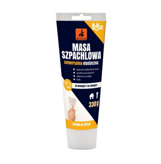 Masa szpachlowa UNIWERSALNA ELASTYCZNA 330 g DRAGON