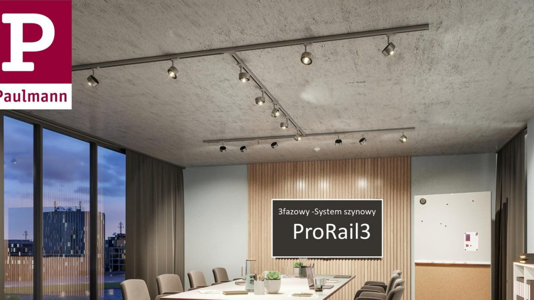 ProRail3 - profesjonalny szynowy system oświetleniowy 