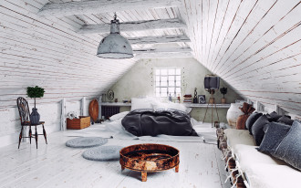 Sposoby aranżacji sypialni na poddaszu