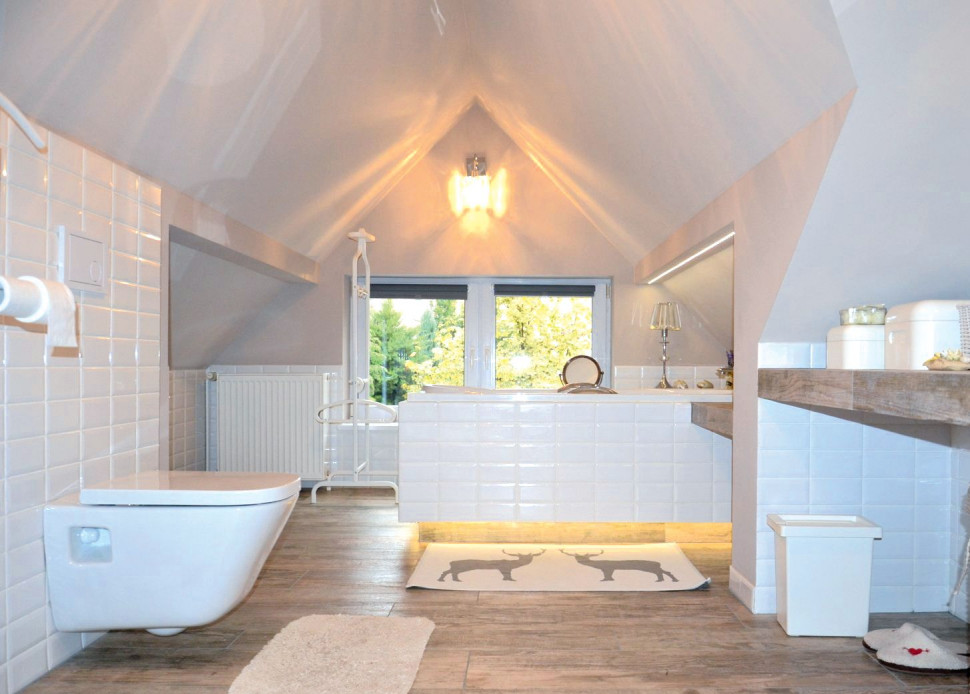 Łazienka na poddaszu