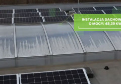 Instalacja fotowoltaiczna o mocy 48,39 kWp