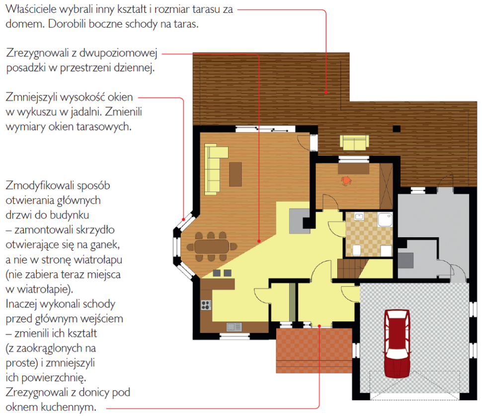 Rzut parteru po zmianach