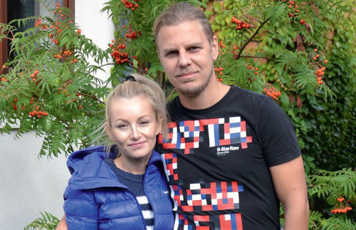 Właściciele połowy bliźniaka, Magdalena i Jarek