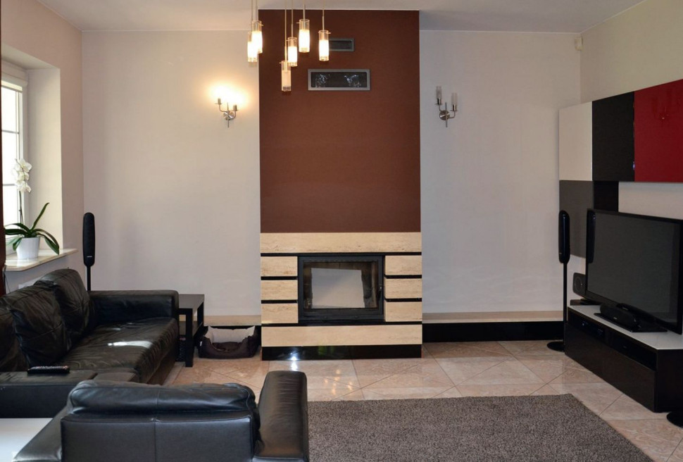 Kominek z płaszczem wodnym