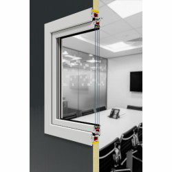 Energooszczędne okna przemysłowe PVC bluDECORO