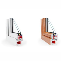 Okna standardowe z PVC redTECH i redARTE