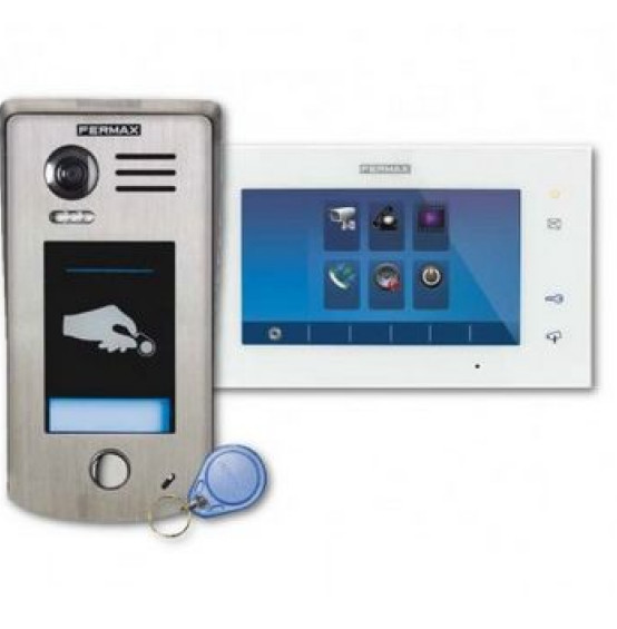 Wideodomofon Way Prox 7 KIT z czytnikiem