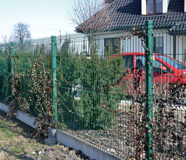 Systemowe podmurówki i panele z ocynkowanego i powlekanego drutu o gr. 5 mm