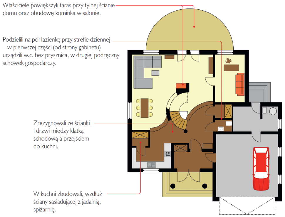 Rzut parteru po zmianach