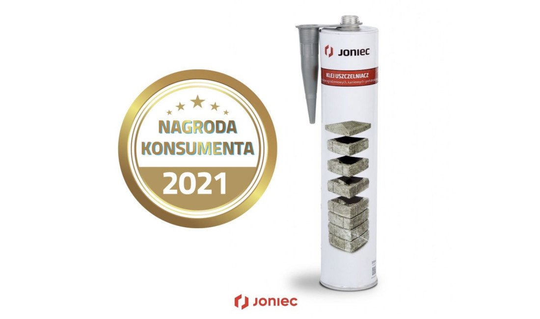 NAGRODA KONSUMENTA 2021 dla produktu Firmy JONIEC®