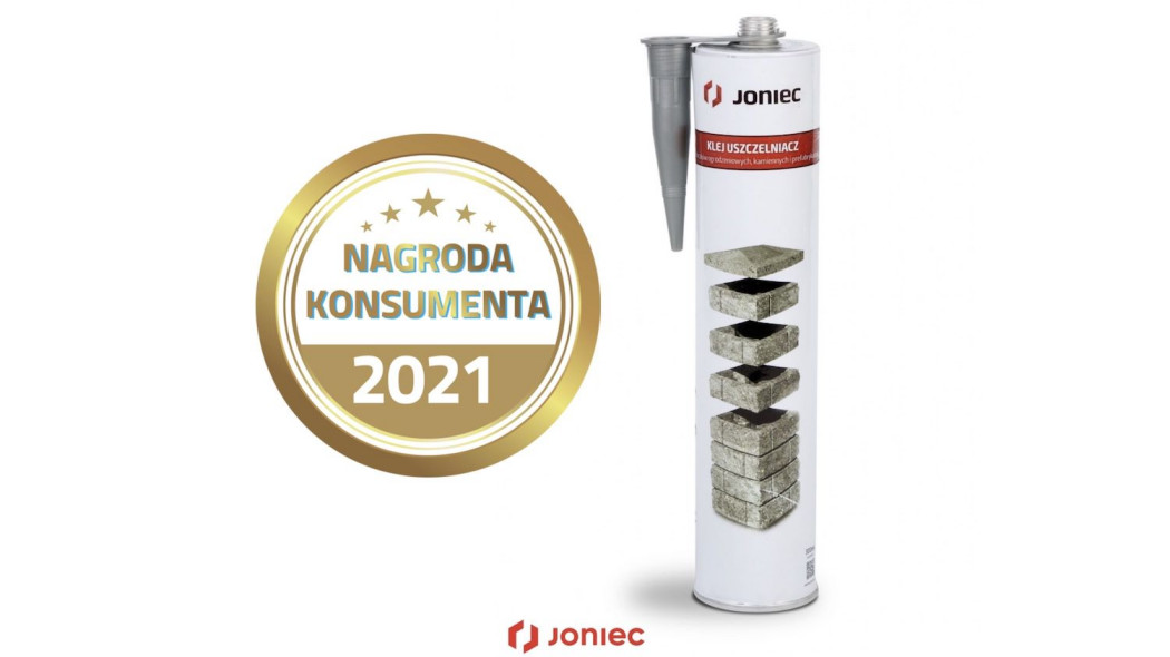 NAGRODA KONSUMENTA 2021 dla produktu Firmy JONIEC®