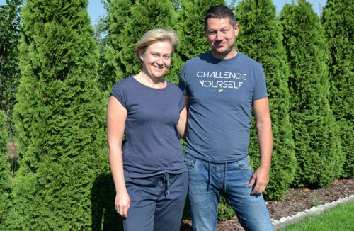 Właściciele domu, Kasia i Mariusz