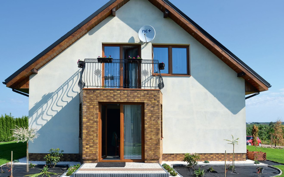 Wykusz i mały taras