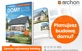 Zamów najnowszy katalog z projektami domów ARCHON+!