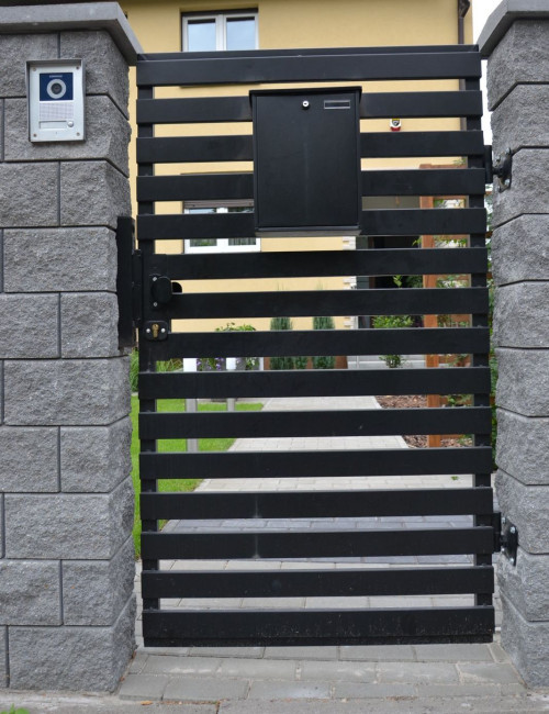 Furtka z wideodomofonem