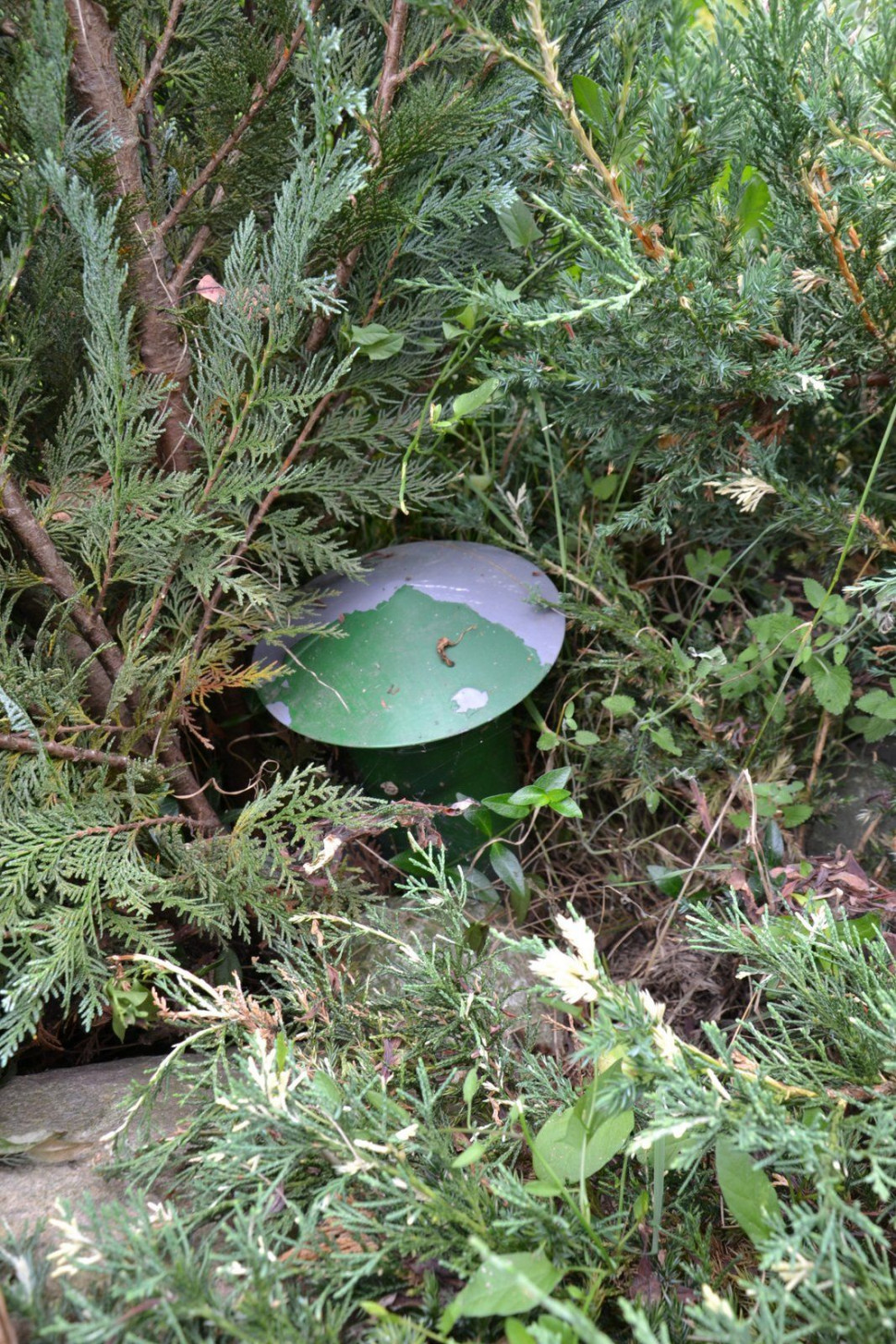 Kominek wentylacyjny w kopcu