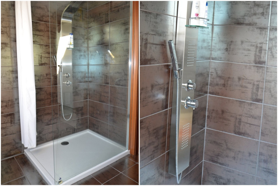 Panel natryskowy z hydromasażem