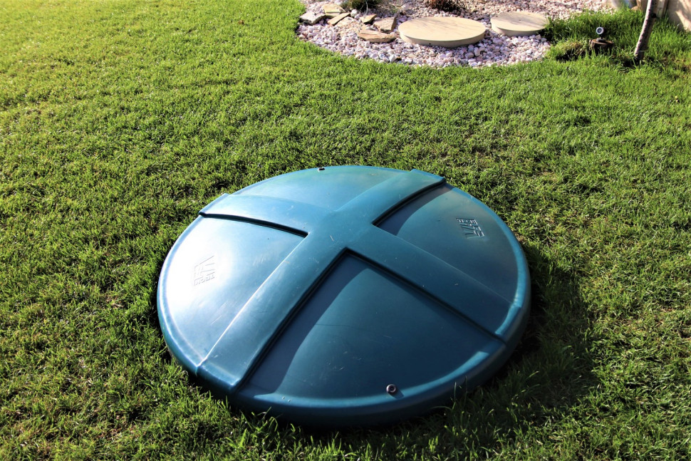 Biooczyszczalnia VH przy domu jednorodzinnym