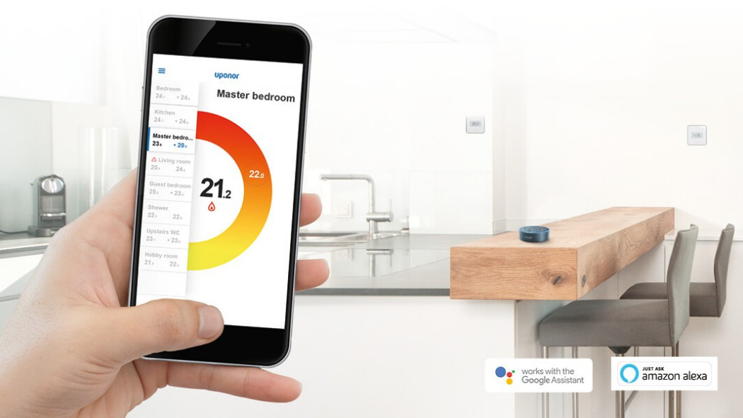 Uponor Smatrix Pulse - podnieś komfort i zmniejsz zużycie energii ogrzewania podłogowego