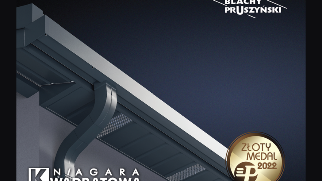 Złoty Medal Targów BUDMA 2022 dla firmy Blachy Pruszyński