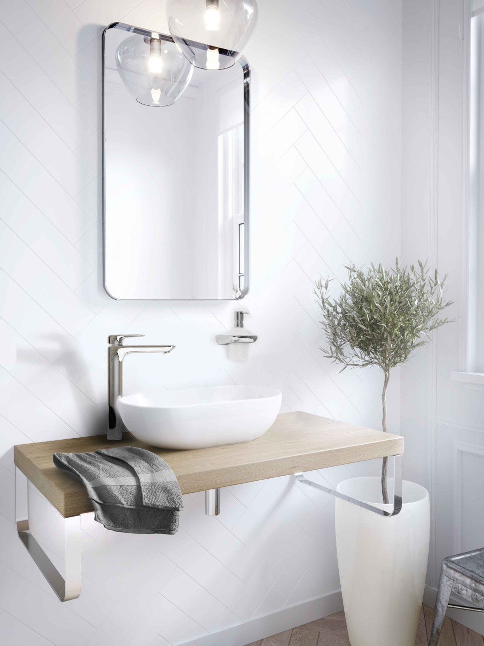 Bateria nablatowa z serii KLUDI AMEO