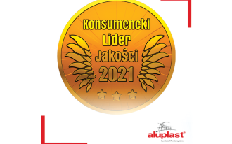 Aluplast z wyróżnieniami Lider Rynku Stolarki 2021 oraz Konsumencki Lider Jakości 2021