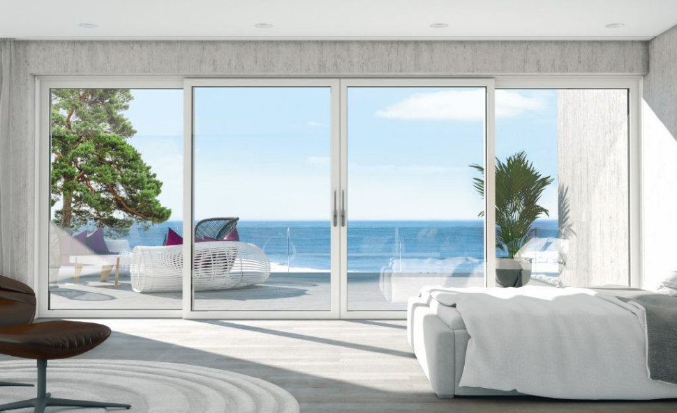 Drzwi podnoszono-przesuwne z PVC-U LivIngSlide Panorama