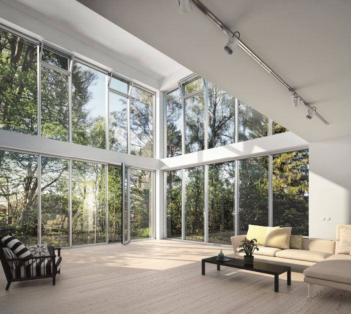 Przeszklenia w systemie FWS 60 CV