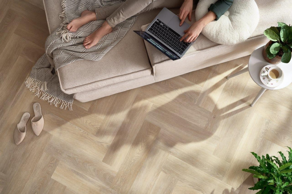 PANELE WINYLOWE Arbiton Herringbone Dąb Dearwood