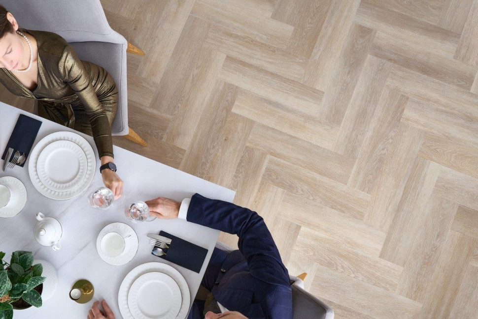 PANELE WINYLOWE Arbiton Herringbone Dąb Stamford