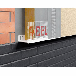 BP30 S - listwa startowa PVC z siatką regulowana