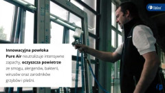 Nakładanie powłoki Pure Air na okno