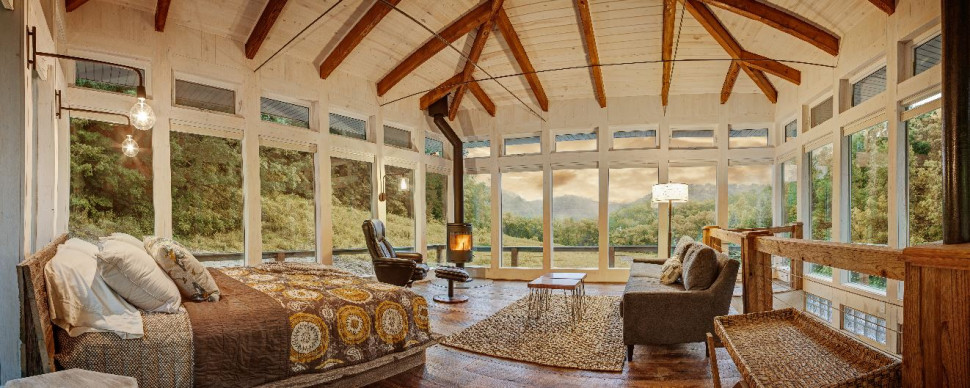 Ogrzewanie domu letniskowego piecem typu koza