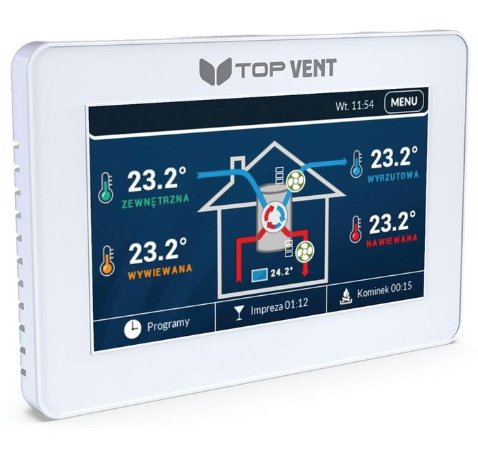 Sterownik do centrali wentylacyjnej